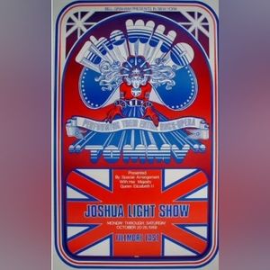 FACSIMILE The Who concert poster